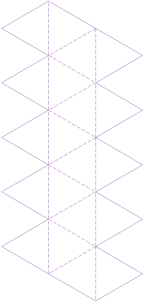 Icosahedron Net Template