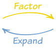 expand vs factor