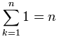 Partial Sums