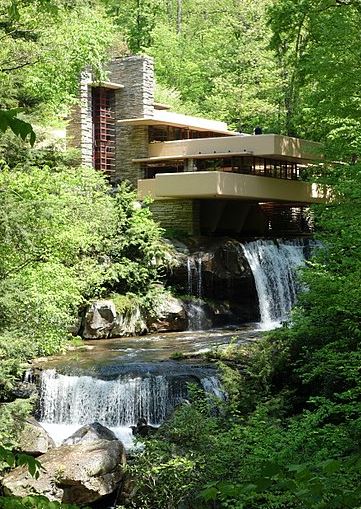 Fallingwater House by Frank Lloyd Wright