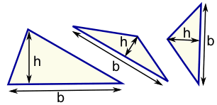 area 3 triangles separated