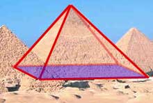 Pyramid Outlined