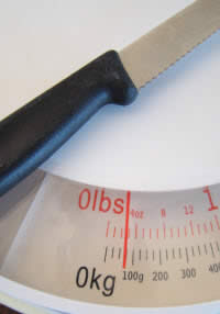 weighing knife