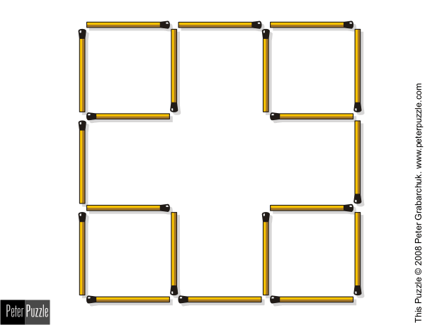 matchstick frame puzzle solution